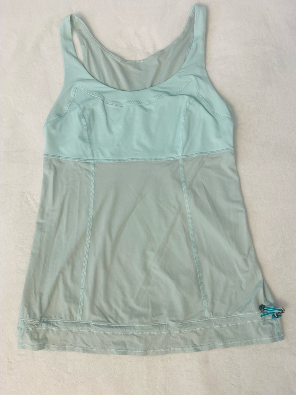 lululemon athletica Mint Aqua Scoop-Neck Tank